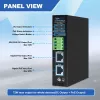 ALLNET splitter/extrator PoE industrial IEEE 802.3bt Type 4, 90W, saída selecionável 5V/9V/12V/24V, Gigabit Ethernet, montagem em calha DIN/parede (ALL-PSI104G-BT90-PD)