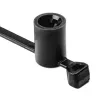 HellermannTyton T50SSBS5OT-E abraçadeira de cabo preta 160mm x 4,6mm (pack de 500) 155-30602