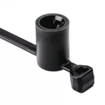 HellermannTyton T50SSBS5OT-E abraçadeira de cabo preta 160mm x 4,6mm (pack de 500) 155-30602