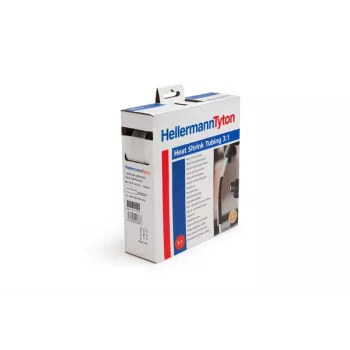 HellermannTyton HIS-3 tubo termorretrátil 18/6 mm, 4 m, preto, 3:1 308-31803