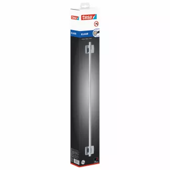 tesa Klaam toalheiro, autoadesivo, cromado, metal, até 6 kg 40264-00000-00