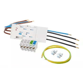 f-tronic Bloco de distribuição 63A 16mm² BKE-I16 com terminais de ligação 7110603
