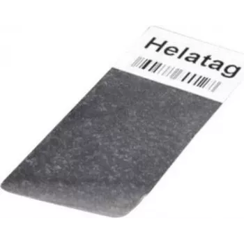 HellermannTyton 594-81104 Etiqueta de transferência térmica transparente branco 100mm x 100mm 1000 etiquetas