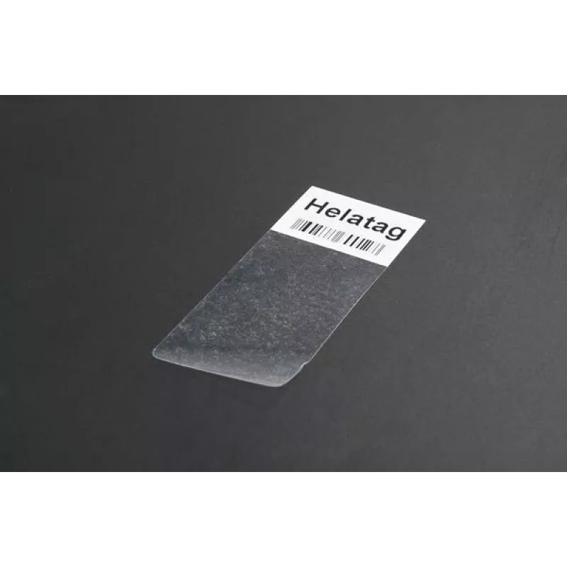 HellermannTyton 594-81104 Etiqueta de transferência térmica transparente branco 100mm x 100mm 1000 etiquetas
