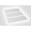 HellermannTyton 594-81104 Etiqueta de transferência térmica transparente branco 100mm x 100mm 1000 etiquetas