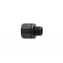 HellermannTyton HG-67-S-M63 BK Ligação reta NW67 M63x1,5 preto