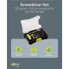 Goobay Conjunto de chave de fendas com conjunto de 30 bits – conjunto de ferramentas de precisão para trabalhos de aparafusamento, montagem e reparação de eletrónica (77841)