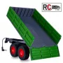 Reboque basculante Jamara verde-escuro para trator RC 1:16 (423284)