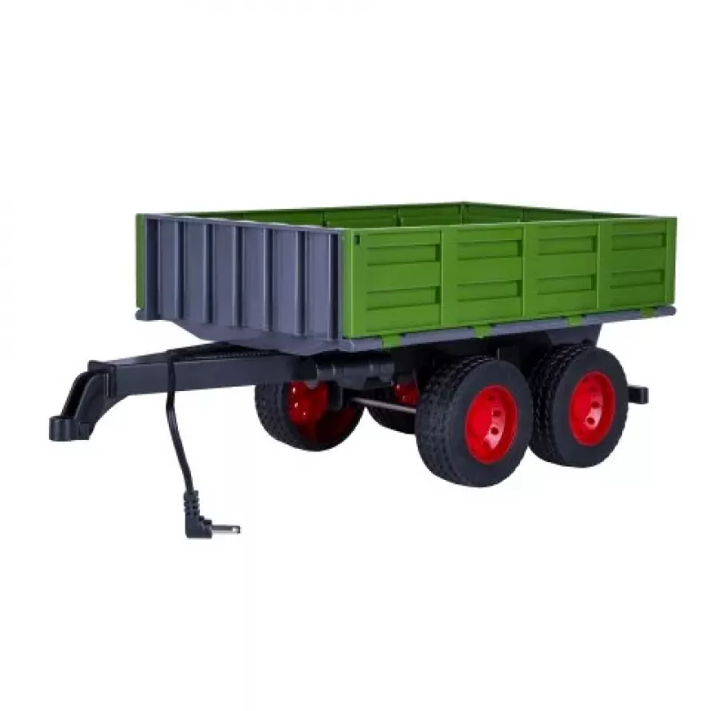 Reboque basculante Jamara verde-escuro para trator RC 1:16 (423284)