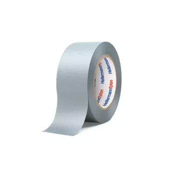 Fita isoladora de PVC HellermannTyton HTAPE-ALLROUND1500-PVC-GY, cinzento, 46 m x 51 mm, 0,15 mm de espessura, adesivo de borracha, 600 V 710-01000