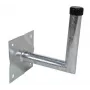 Suporte de parede WEIß WHS250048FZ aço 250 mm branco (39017)