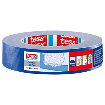 Fita adesiva de limpeza tesa 04363-00002-01 azul 25 m x 30 mm