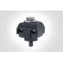 HellermannTyton 435-01558 Suporte de aço autoadesivo para abraçadeiras, preto, 19 x 19 mm, para abraçadeiras de 4,8 mm, 100 unid.