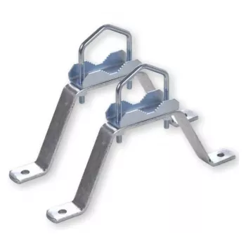 WEIß MHZ1560 Conjunto de suporte de parede em aço 15cm (39061)