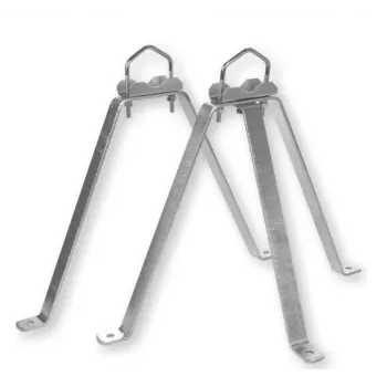 WEIß MHZ4060 Conjunto de suporte de parede em aço 40cm (39064)