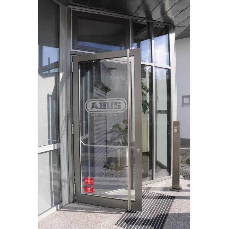 ABUS Autocolante de aviso de alarme com logótipo 148 x 105 mm (1 unid.) AU1422
