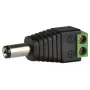 ABUS TVAC35800 Cabo adaptador de alimentação - bloco de terminais de parafuso para ficha DC 5,5 x 2,1 mm