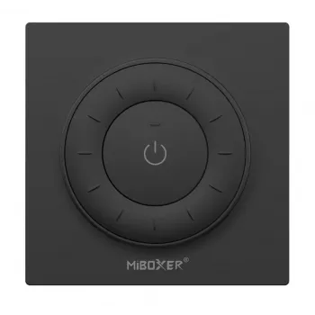 MiBoxer K3-B Comando de roda LED dual white 2,4GHz, 4 zonas, montagem na parede