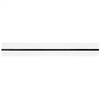 SYNERGY21 MODULRAIL 600mm régua de tomadas Schuko tripla branca com cabo de 2m S21-MR003