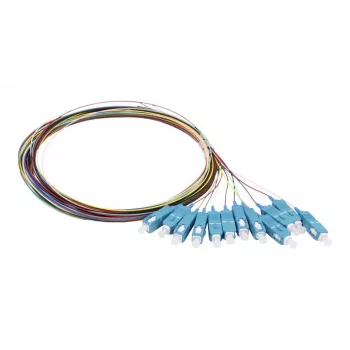 Pigtail de fibra ótica monomodo OS2 SYNERGY21 SC, 9/125µm, G.657.A2, 2m, pack de 12, colorido S215686V1