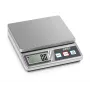 Balança de precisão portátil KERN FOB 500-1S, capacidade 500 g, legibilidade 0,1 g, prateada