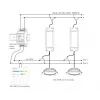 Fonte de alimentação de barramento LED DALI Miboxer Synergy 21 para calha DIN (DL-POW1)
