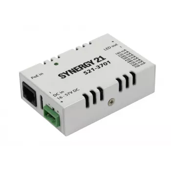 Driver de corrente constante PoE+ SYNERGY21 350mA 12-24V DC 8,4W (S21-3701)