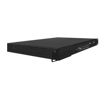 Barebone ALLNET 1U Rackmount Network Appliance Intel N150, 4x 2.5GbE, 2x SFP+, DDR5, NVMe, HDMI, USB 3.2 ALL-RackPC-N150