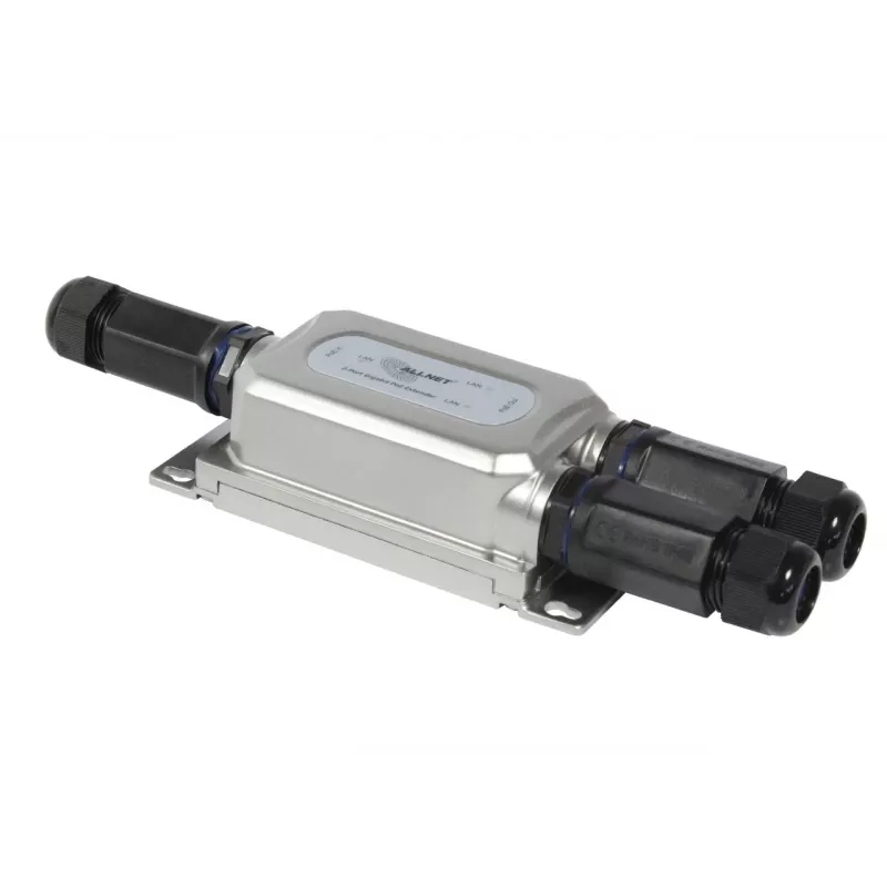 ALLNET Extensor Repetidor PoE Outdoor IP67 IEEE802.3BT IN - AT Out, ALL-PR2013Ov2-30W