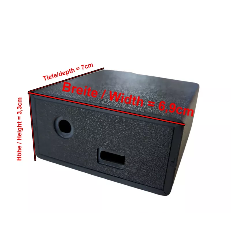 ALLNET Rock Pi E Caixa em plástico ABS (RockEABS-Case)