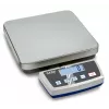 KERN DE 6K1D Balança de plataforma de precisão, capacidade 6 kg, legibilidade 1 g/2 g, alimentação por pilhas ou rede
