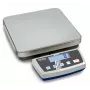 KERN DE 6K1D Balança de plataforma de precisão, capacidade 6 kg, legibilidade 1 g/2 g, alimentação por pilhas ou rede