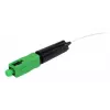 SYNERGY21 S215668 Conector de fibra ótica SC/APC monomodo instalável em campo para cabo de 0,9mm