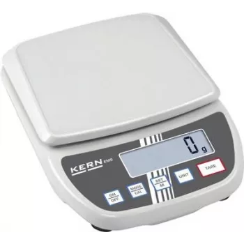 KERN EMS 12K1 Balança de correio digital, capacidade 12 kg, legibilidade 1 g, branco