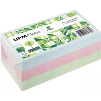 UPM notas autocolantes 5655-20PG-6 pastel 125x75mm 100 folhas sortidas 6 blocos