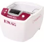 Emag ultrassons de limpeza com aquecimento, depósito de 2 L, 160 x 90 x 50 mm, 80 W de potência ultrassónica, controlo digital de tempo e temperatura, caixa de plástico