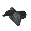IWH tomada de carregamento USB embutida 12/24V, 2,1A, 1x USB-A, montagem em painel 019004