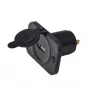 IWH tomada de carregamento USB embutida 12/24V, 2,1A, 1x USB-A, montagem em painel 019004