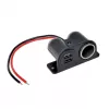 IWH tomada de automóvel 12/24V com 2 portas USB, 4,2A de saída total (019010)