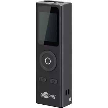 Goobay medidor de distância a laser 30 m de alcance para medição de comprimentos (77834)