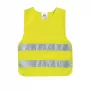 IWH 453502 Colete refletor para criança EN 1150, amarelo fluorescente, fecho de velcro, unissexo