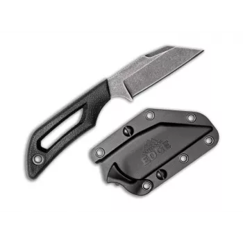Faca Outdoor Edge Pivot Wharncliffe preta blister