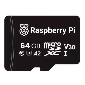 Cartão de memória MicroSDXC ALLNET Raspberry Pi 64GB Class 10 com Raspberry Pi OS RPI-MSD-64-OS