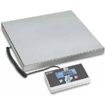 KERN EOB 150K50 balança de plataforma 150 kg de capacidade, 50 g de leitura, ecrã LCD, funcionamento a rede/pilha