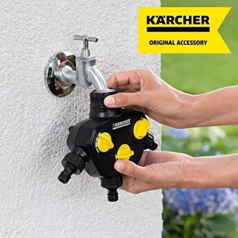 Kärcher 2.645-200.0 distribuidor de 3 vias 60 mm mangueira de aspiração com válvula de retenção