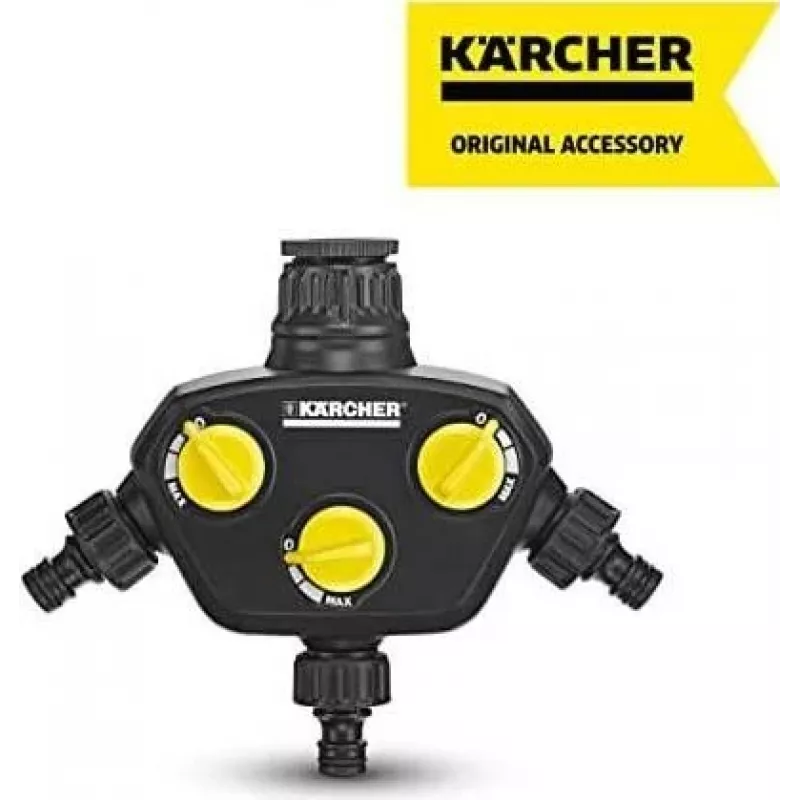Kärcher 2.645-200.0 distribuidor de 3 vias 60 mm mangueira de aspiração com válvula de retenção