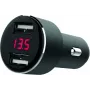 IWH carregador de automóvel duplo USB com indicador de tensão 4,8A (019062)