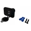 IWH Tomada dupla USB embutida 12/24V 2,1A 2x USB-A preto 019006