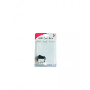 IWH Interruptor basculante verde 12V/24V 10A SPST LED iluminado montagem em painel 19030