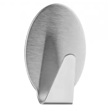 tesa Gancho permanente oval metal cromado 6 kg autoadesivo 66611-00000-00